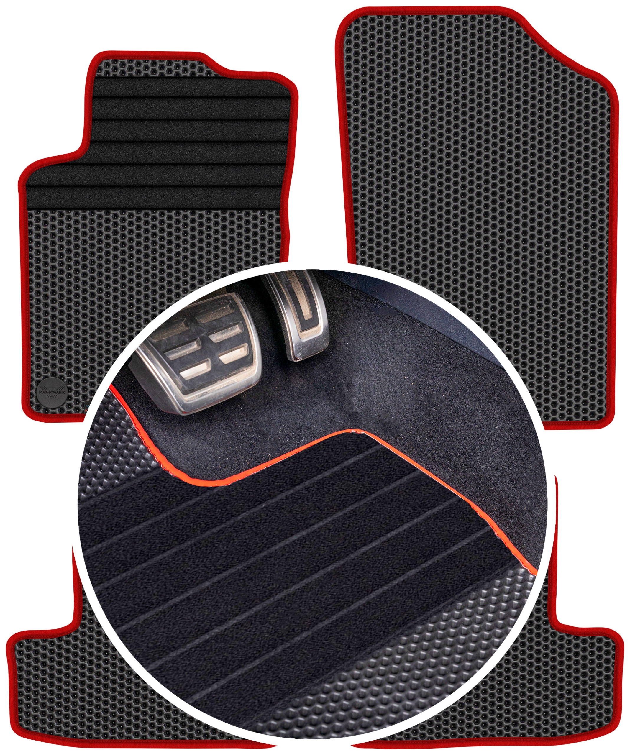 Peugeot 207CC 2007-2012 Gumové koberce Eva Eternity Plastry Medu