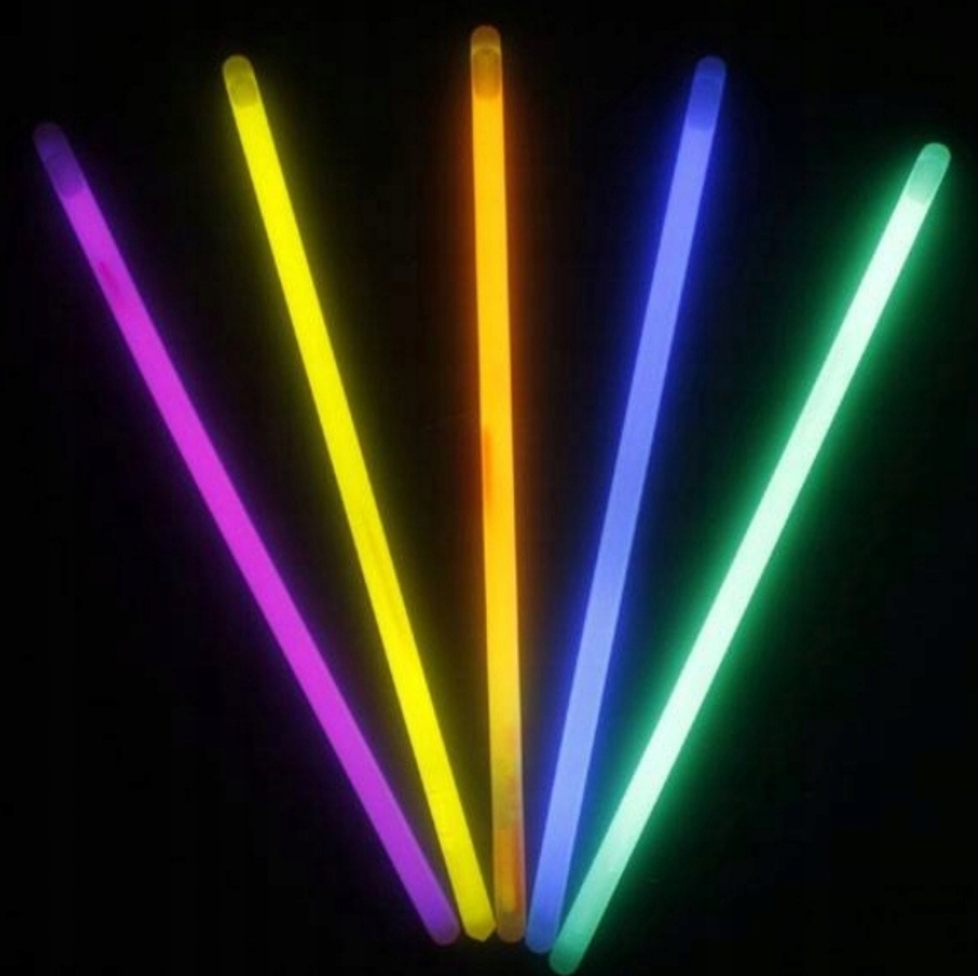PATYCZKI FLUORESCENCYJNE ŚWIECĄCE BRANSOLETKI x 15 Marka inna marka