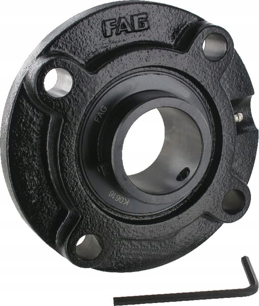 Samonastavitelné ložisko v rámu UCFC208 J7 Fag, hřídel 40 mm