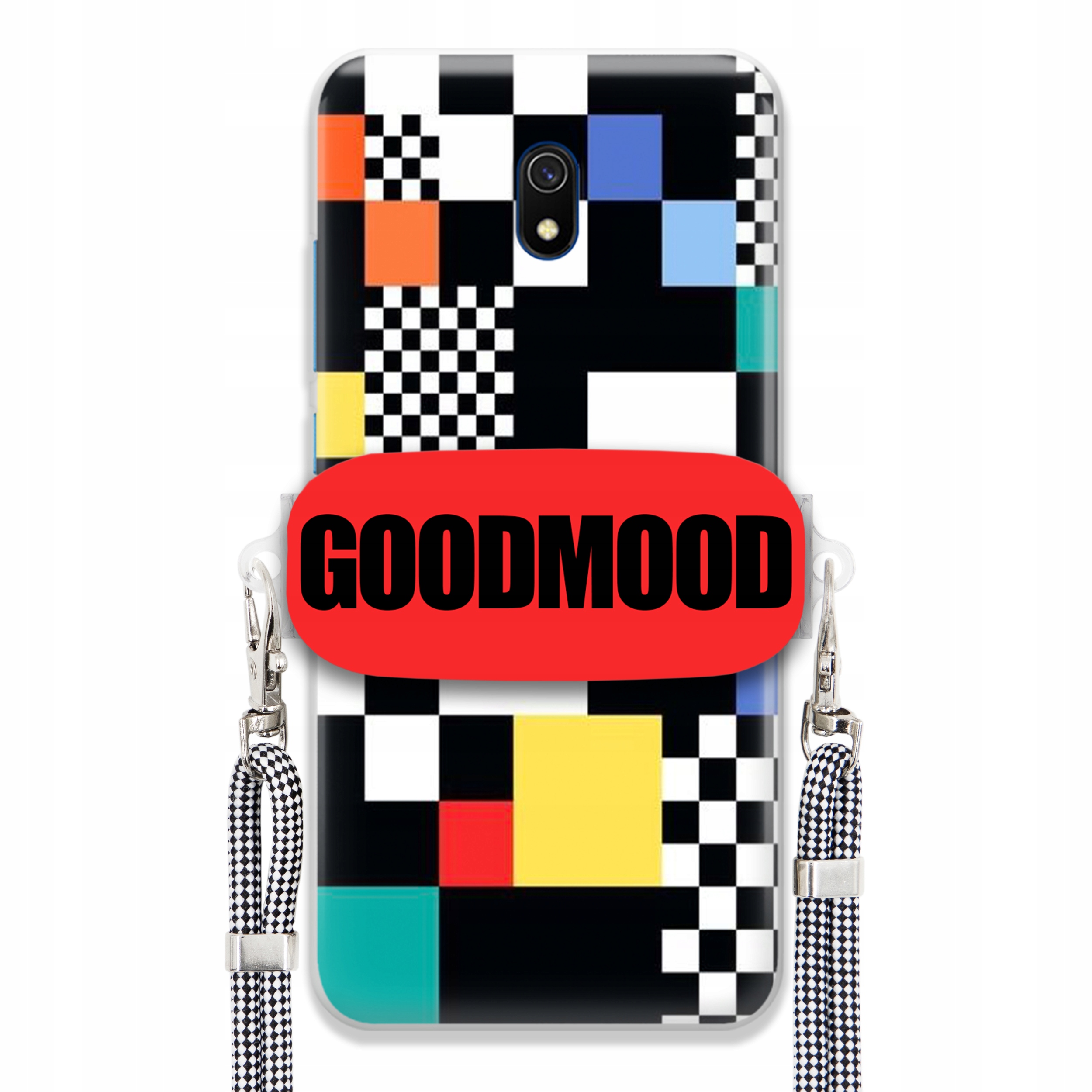 Pouzdro Pro Xiaomi Redmi 8A Case Držák Na Vodítko Zebra Telefonu Pixelart MIX Vzorů