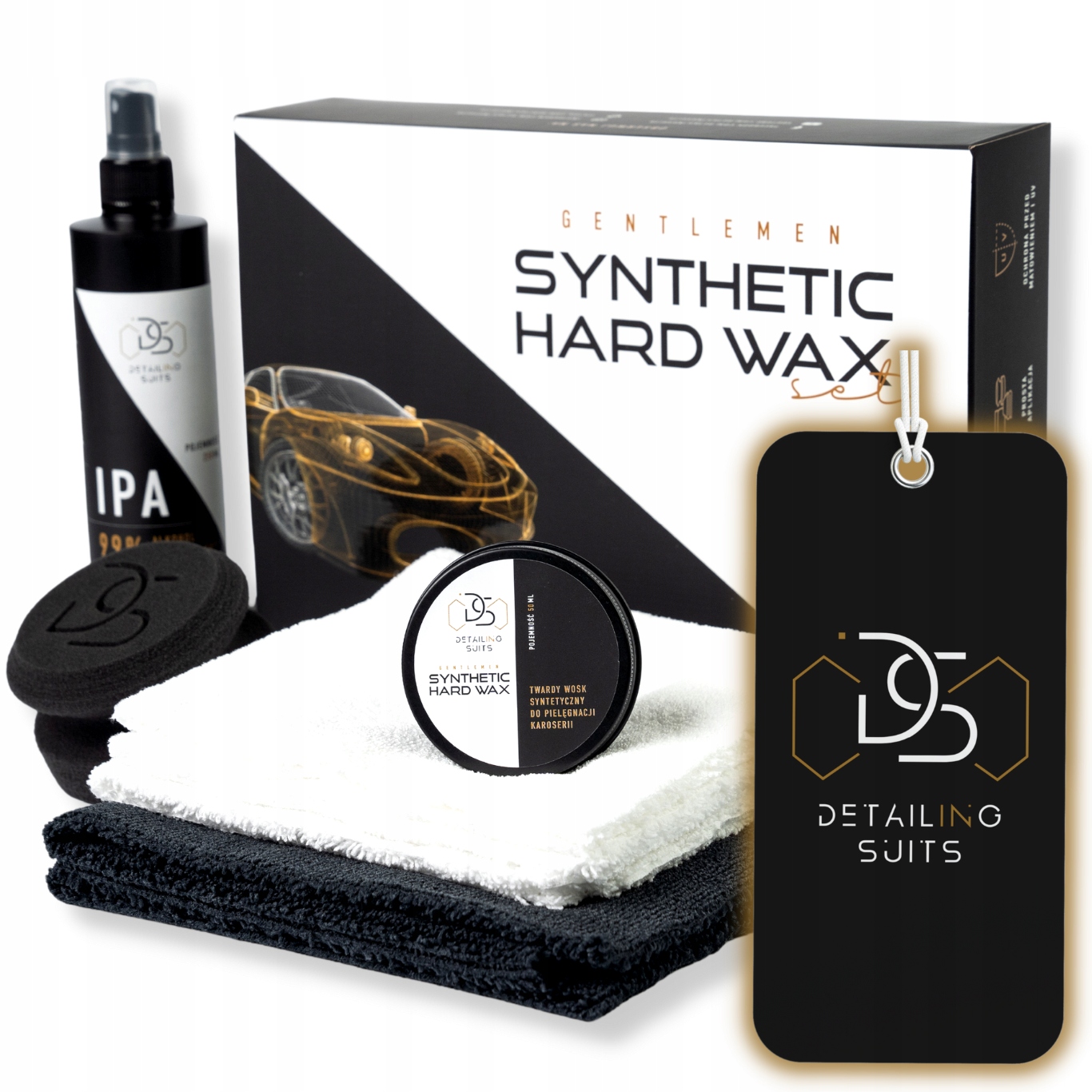 Detailing Suits / GENTLEMEN Synthetic Hard Wax SET