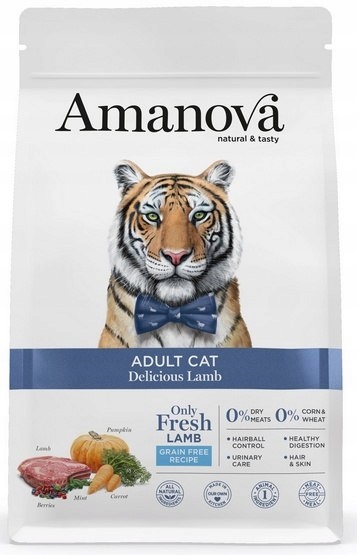 Levně Amanova Cat Adult Delicious Lamb jehněčí 1,5kg