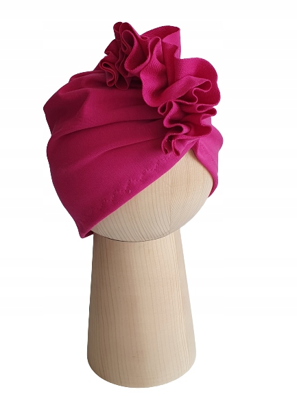 

Czapka Turban Fuksja 48-51cm Polski Produkt
