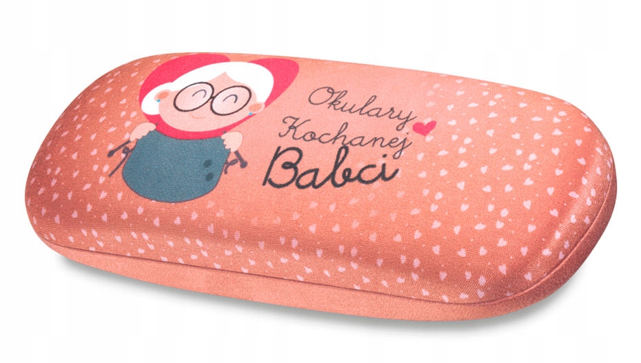 Etui Okulary Kochanej Babci DZIEŃ BABCIA Prezent