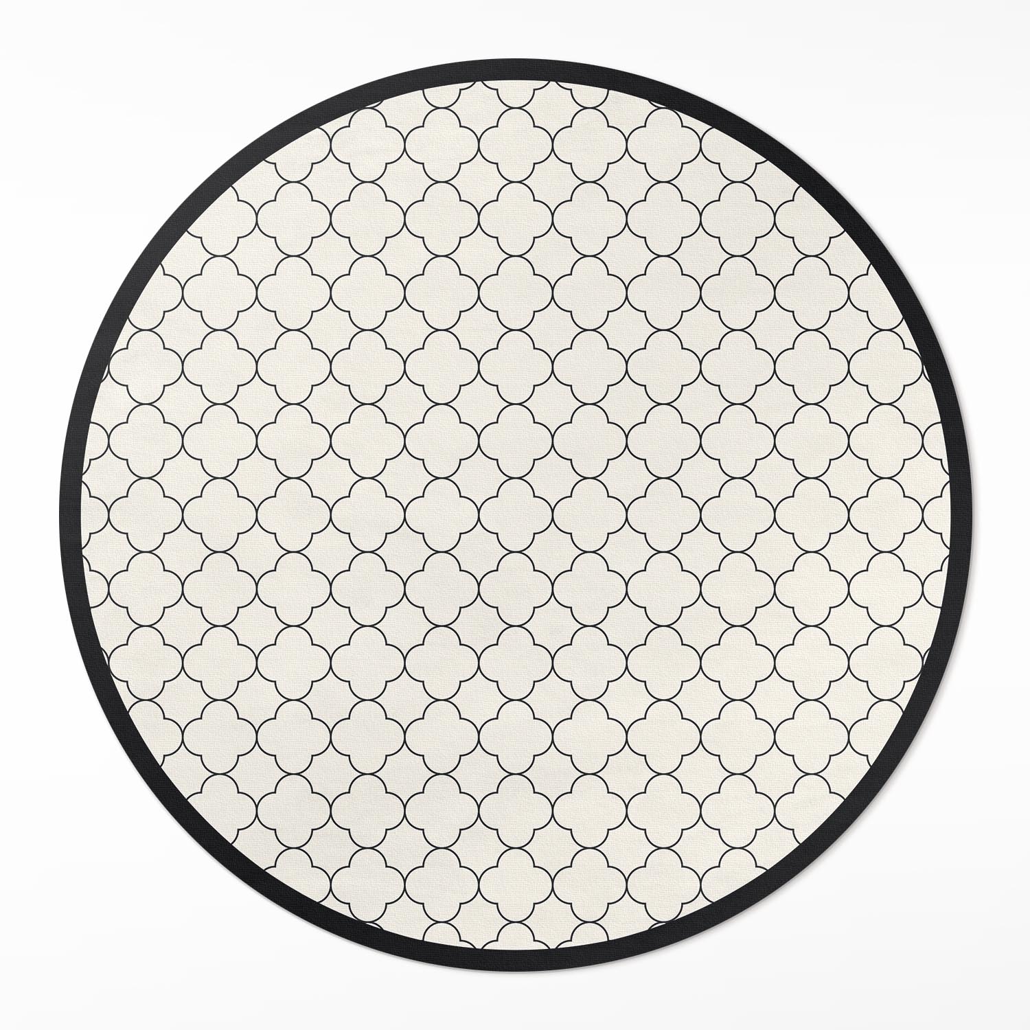 Okrúhly vinylový koberec do spálne Rozmer ⌀ 140 cm Elegantný dekoratívny vzor
