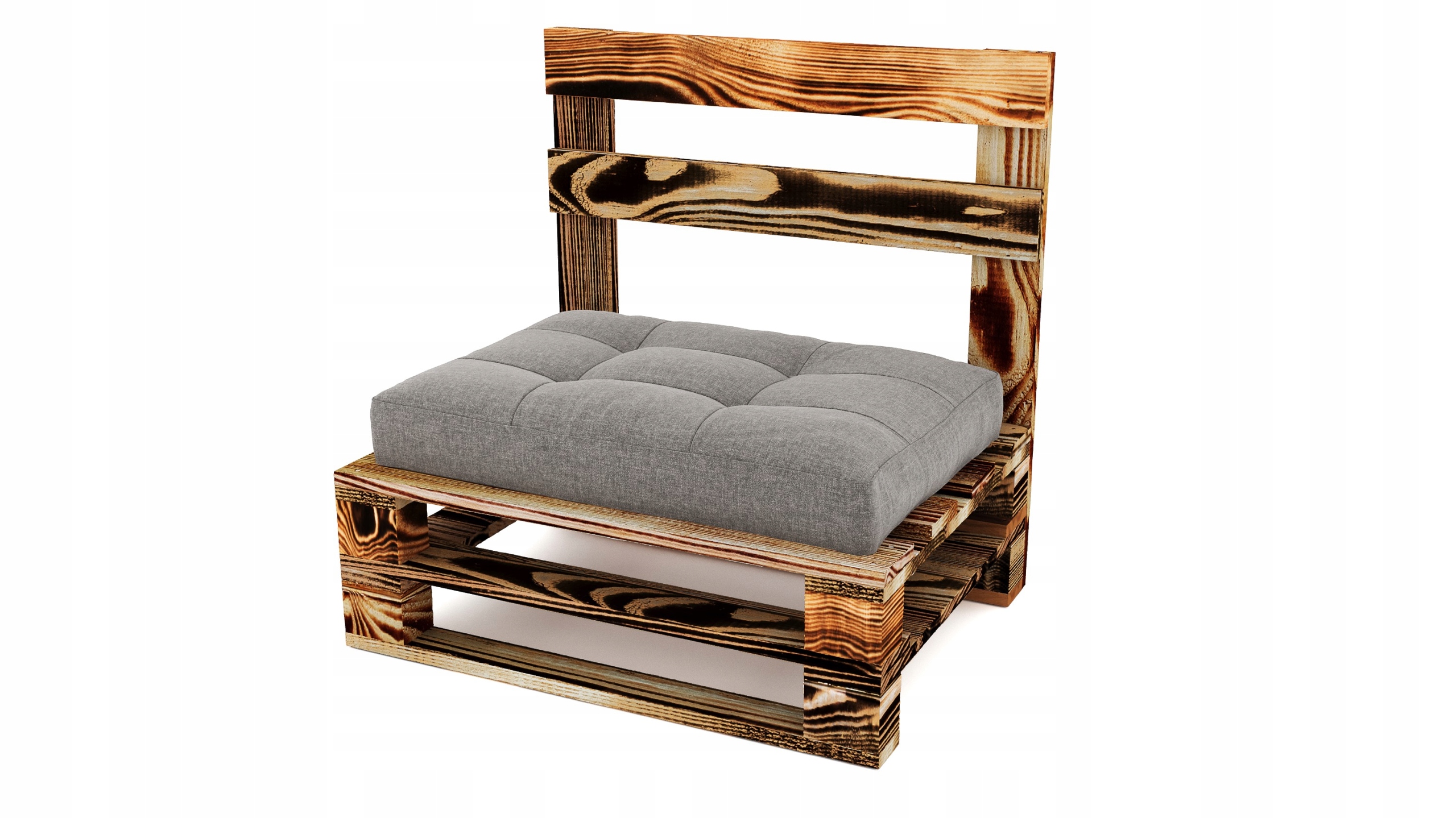 Nábytek z palet Lavička 80/80 cm, rustikální dřevěný nábytek (Mpe-Ł-8/8R)