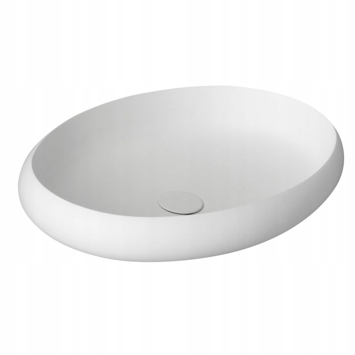 Sapho Thin umývadlová doska 600x400x112 mm biela