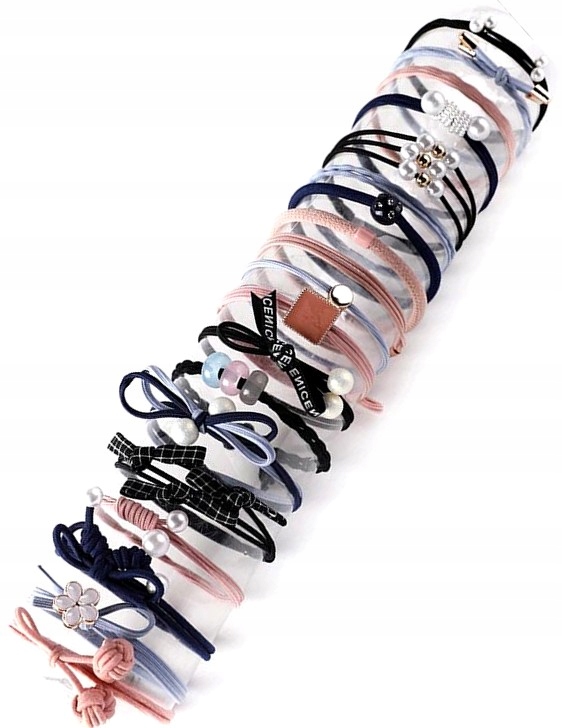 

Zestaw gumek frotek Gumek gumka do włosów 20 sztuk