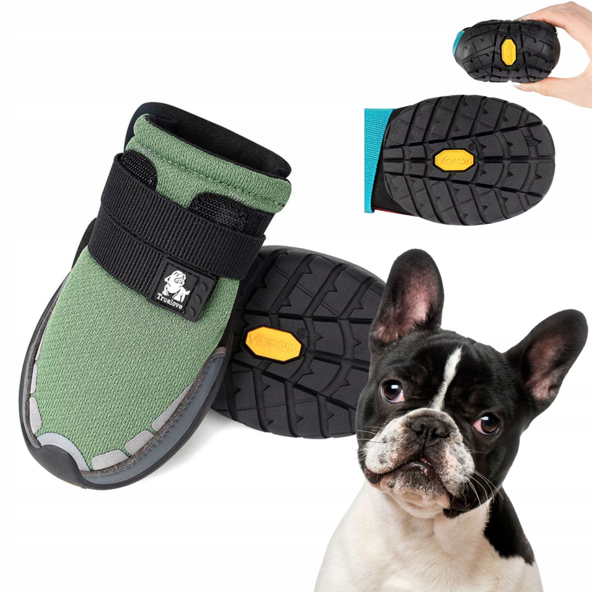 Boty Pro Psa Truelove On Track Podrážka Vibram M (2 ks) 6,4 cm Zelená
