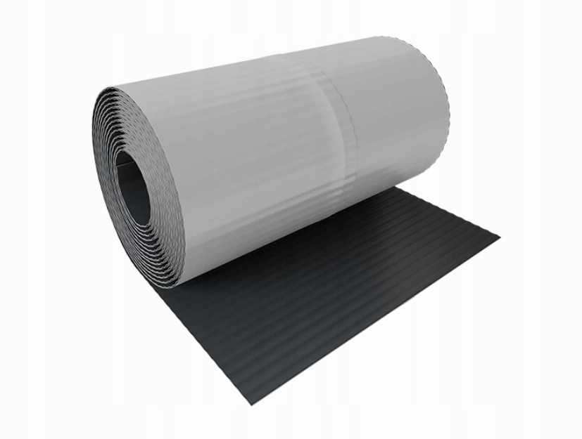 Coromin Pb Plisovaná olovená komínová páska 300 mm/5 m antracitová