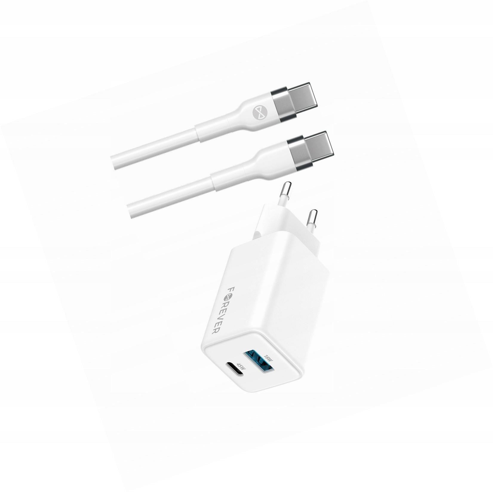 Szybka ładowarka GaN 45W Usb-c z kablem do Honor Magic 5 Pro