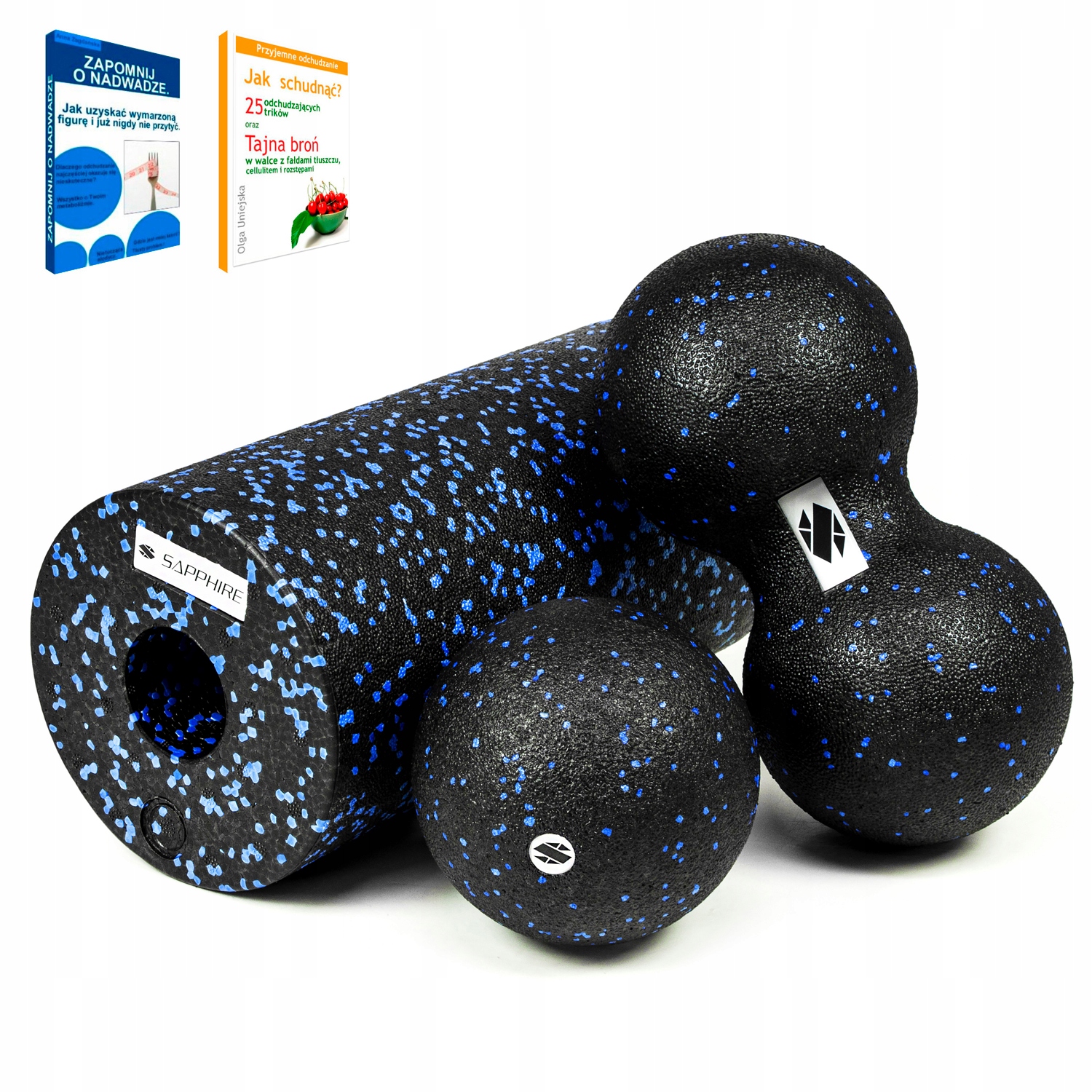 

Zestaw Epp - Roller, Piłka Double, Piłka do Masażu