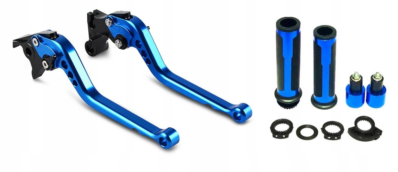 KRÓTKIE KLAMKI SPORTOWE CNC + MANETKI SZARY -10% Waga produktu z opakowaniem jednostkowym 1.32 kg