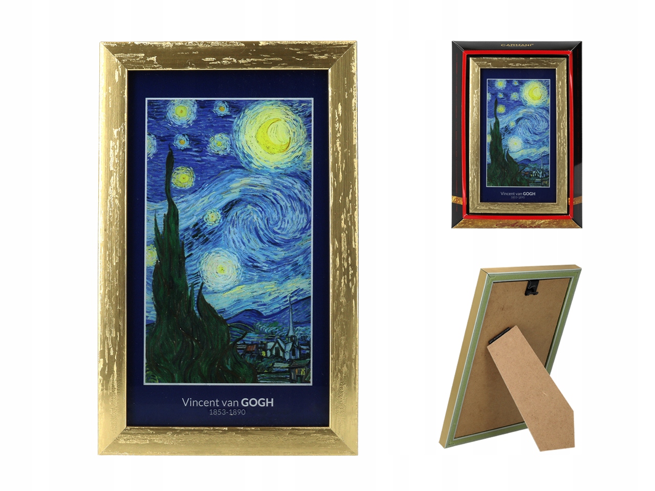 Obraz Reprodukce Van Gogh Hvězdná Noc Obraz V Rámu Dekorace