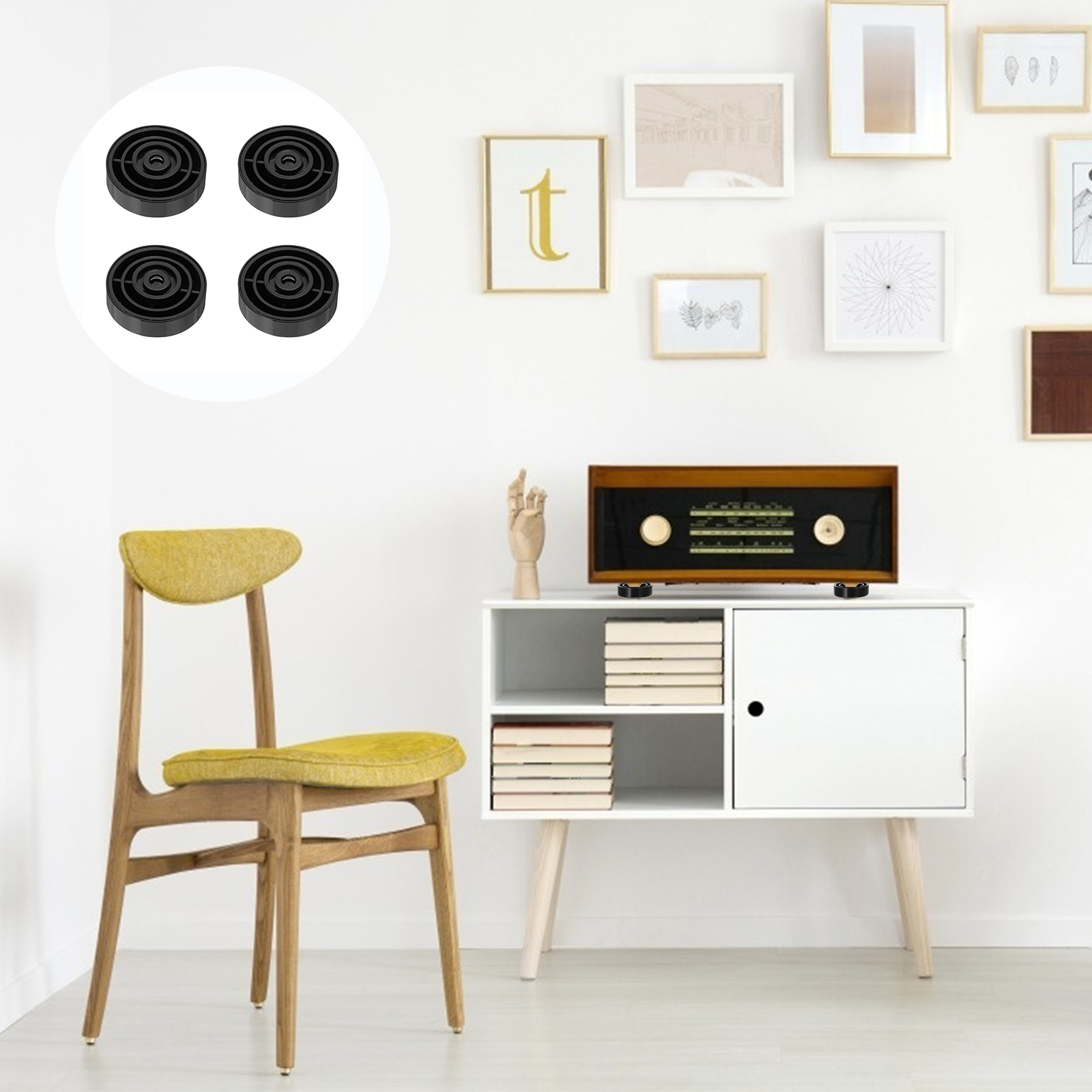 PODSTAWA MATA PODŁOGOWA PODKŁADKA ANTYWIBRACYJNA PODNÓŻKI Kod producenta 10580898