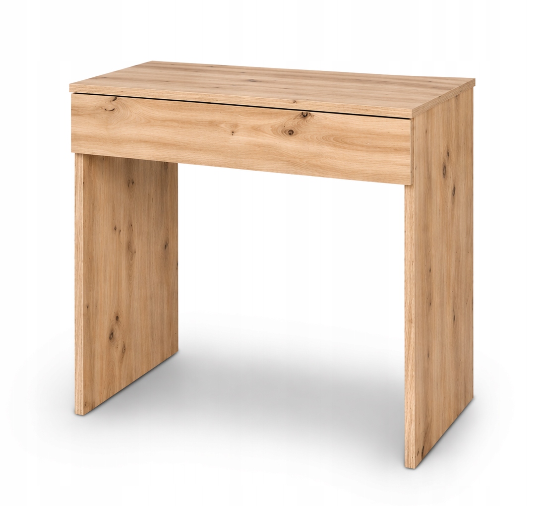 TOALETKA MILA Z SZUFLADĄ DO MAKIJAŻU 75CM DĄB ARTISAN
