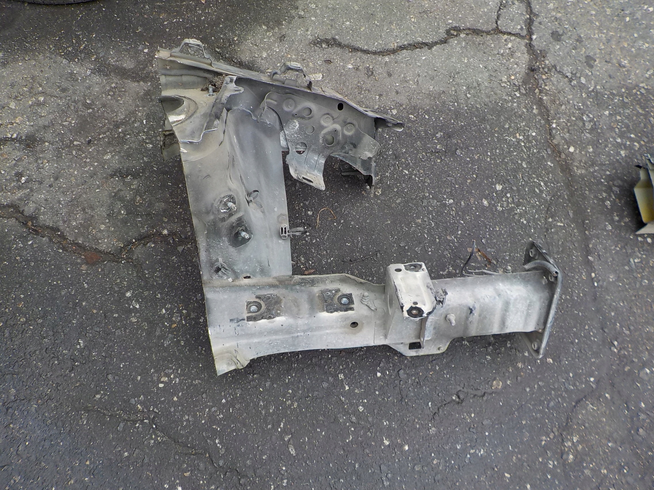 quarter left opel corsa d 2010r