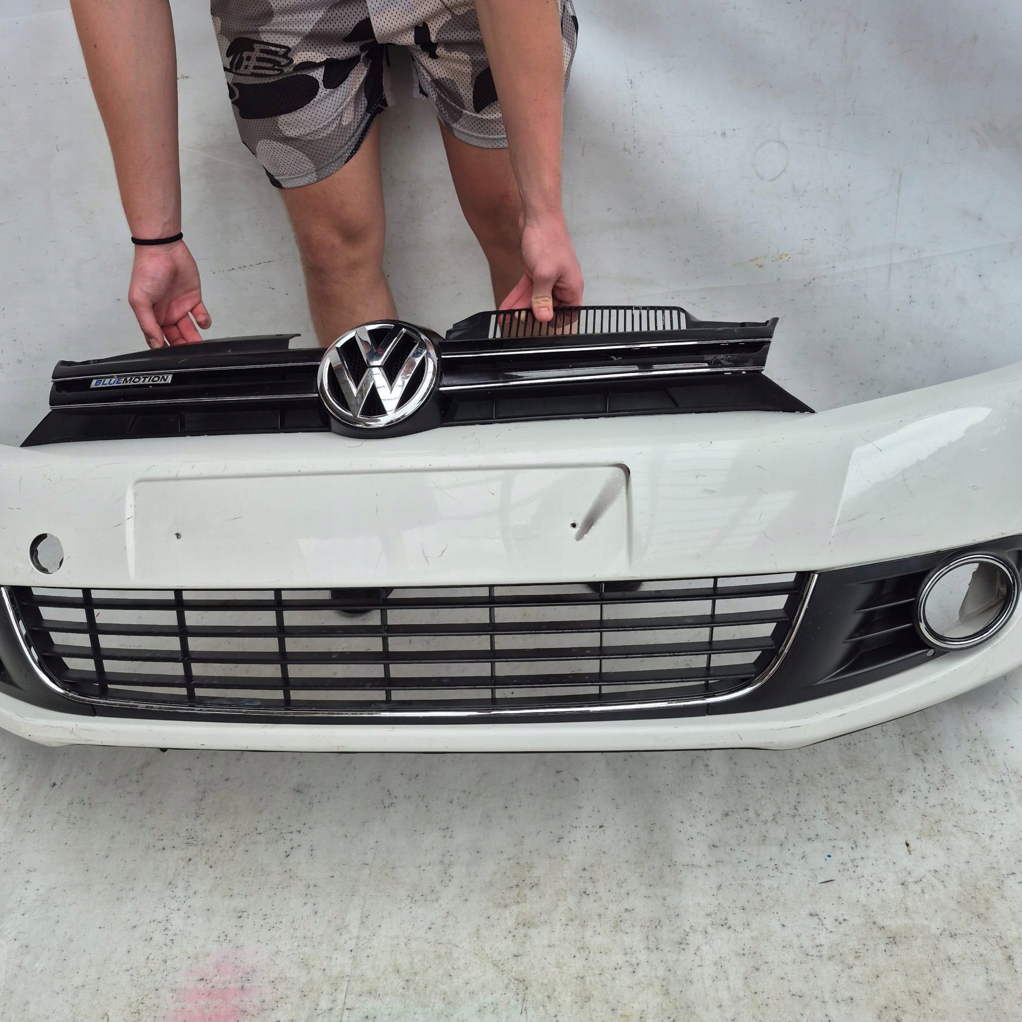 VW GOLF VI 6 HB 08-12 bumper front front