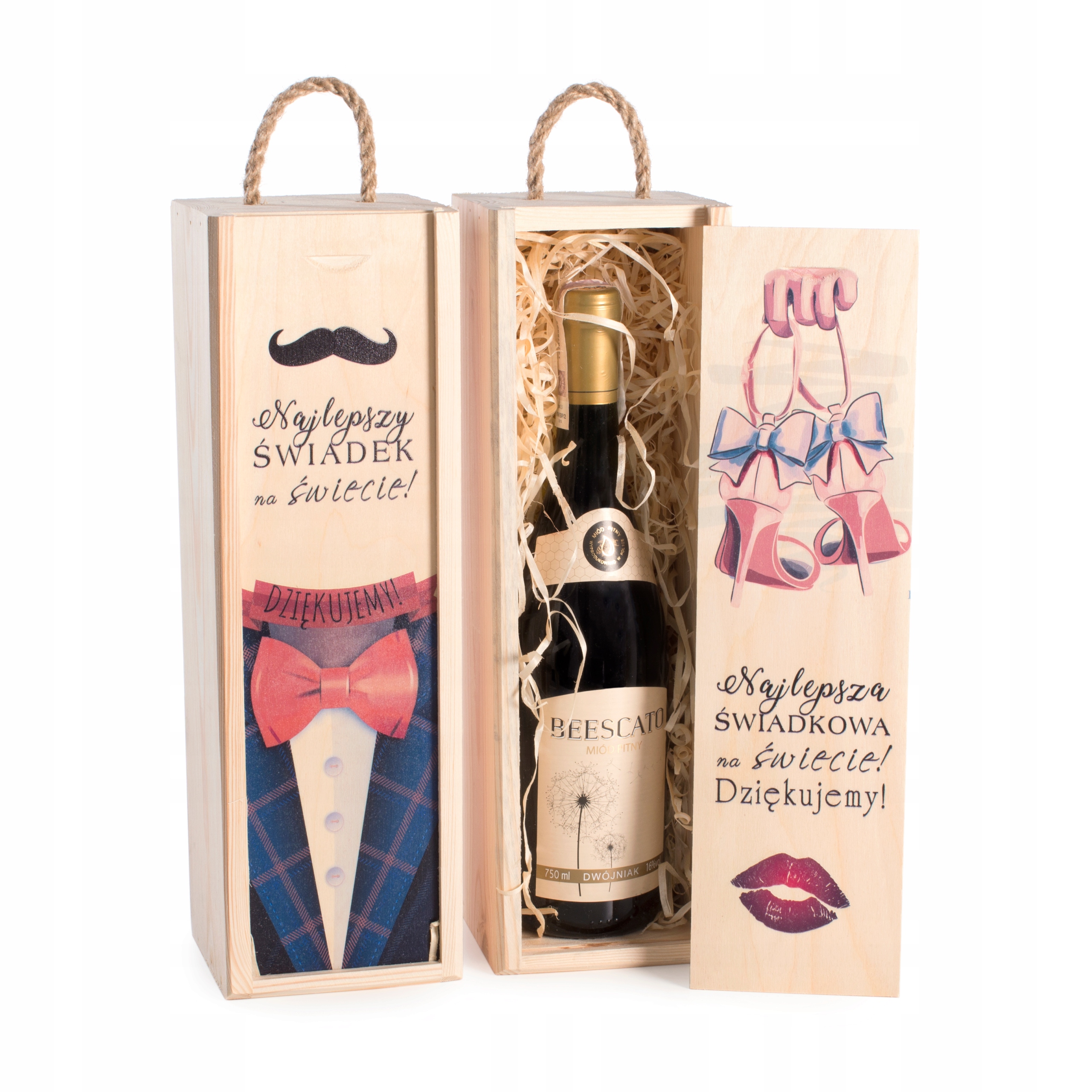 

podziękowanie dla Świadków komplet 2szt