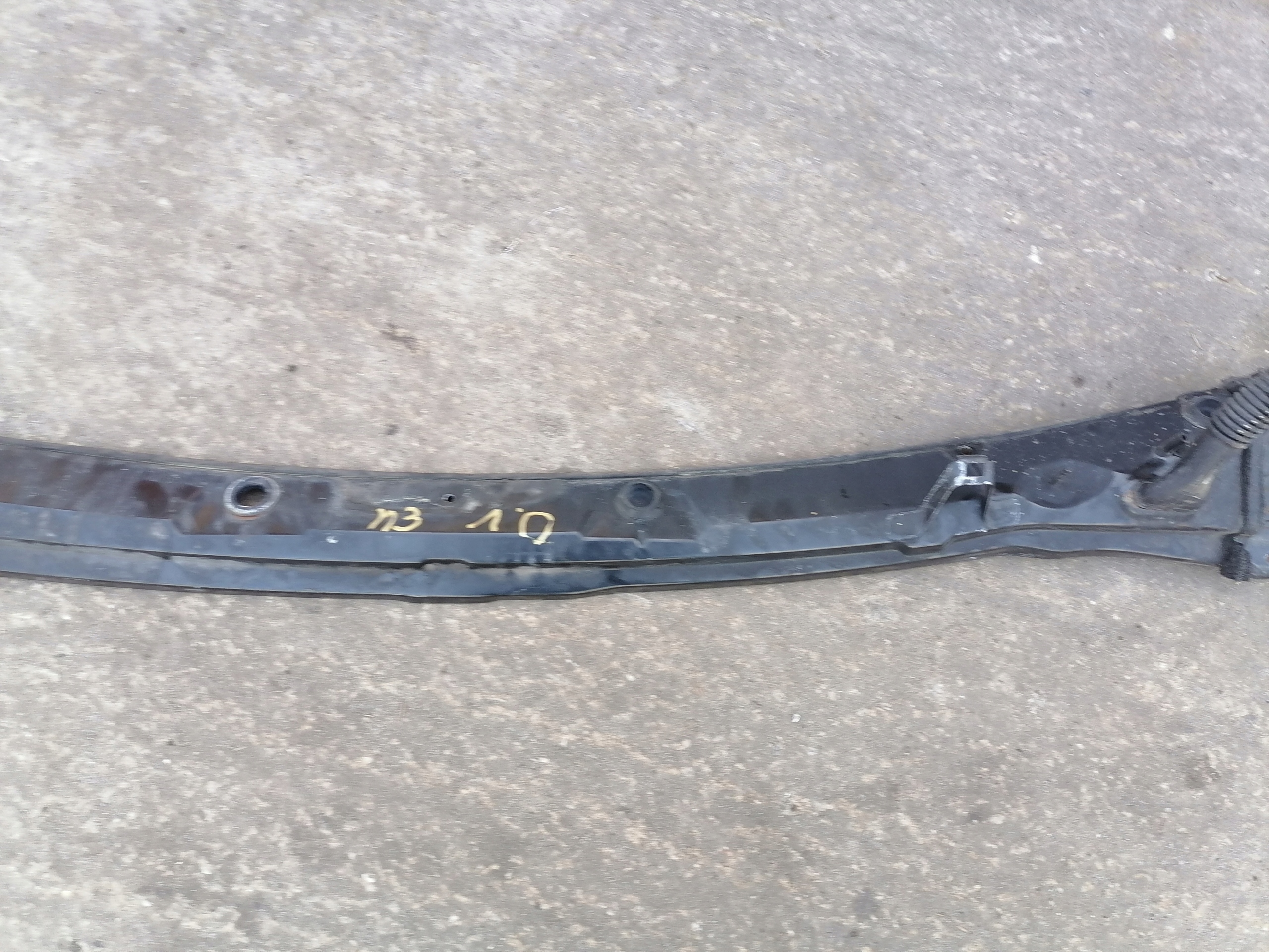 sider under the window metallic TRAFIC VIVARO