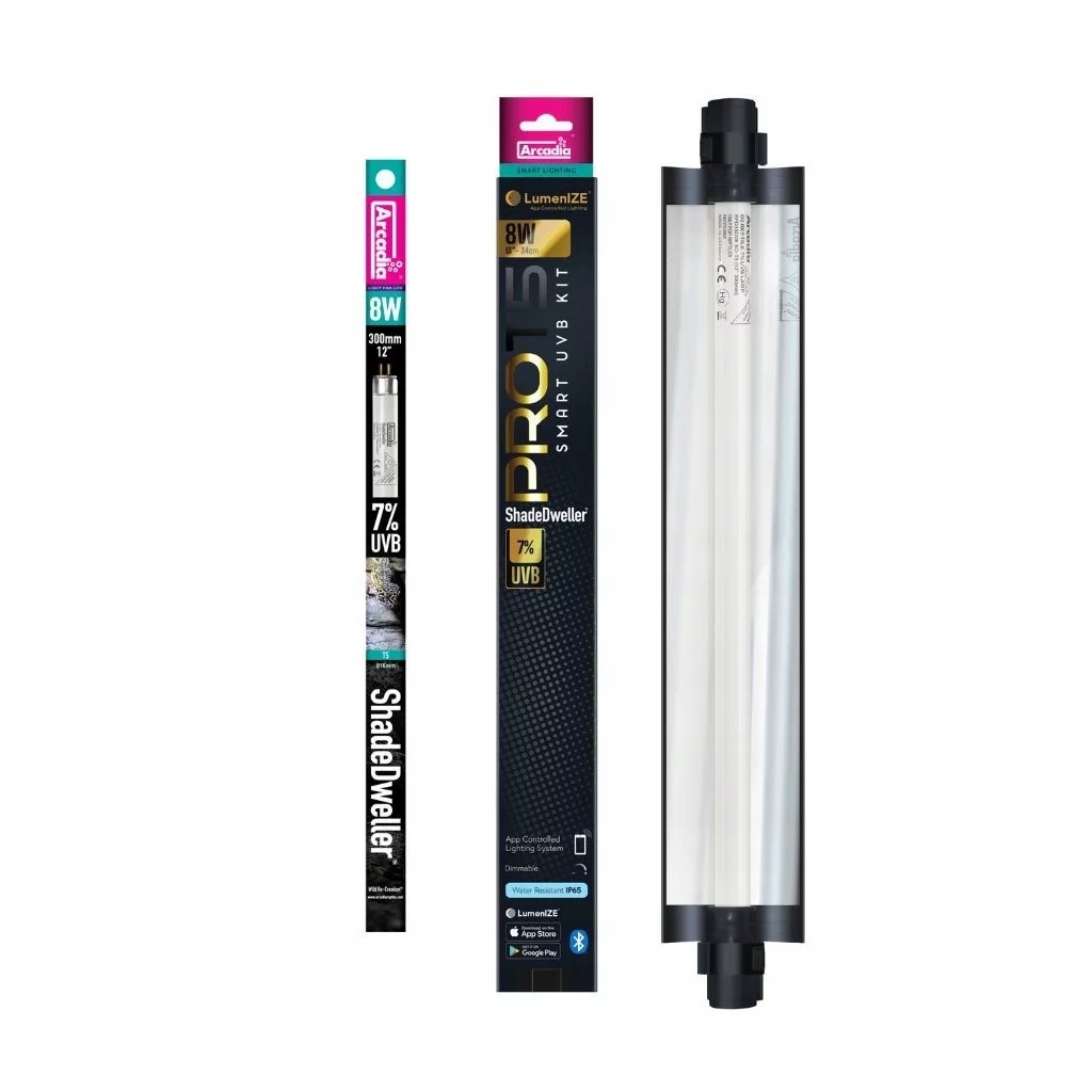 Levně Lumenize Arcadia Uvb Kit ShadeDweller 8W 7% Lampa pro dřevorubce