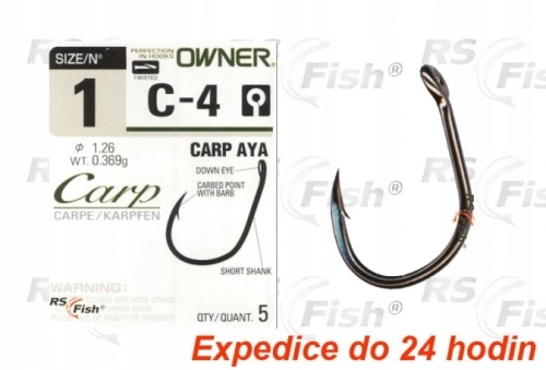 Haczyki Owner C 4 2