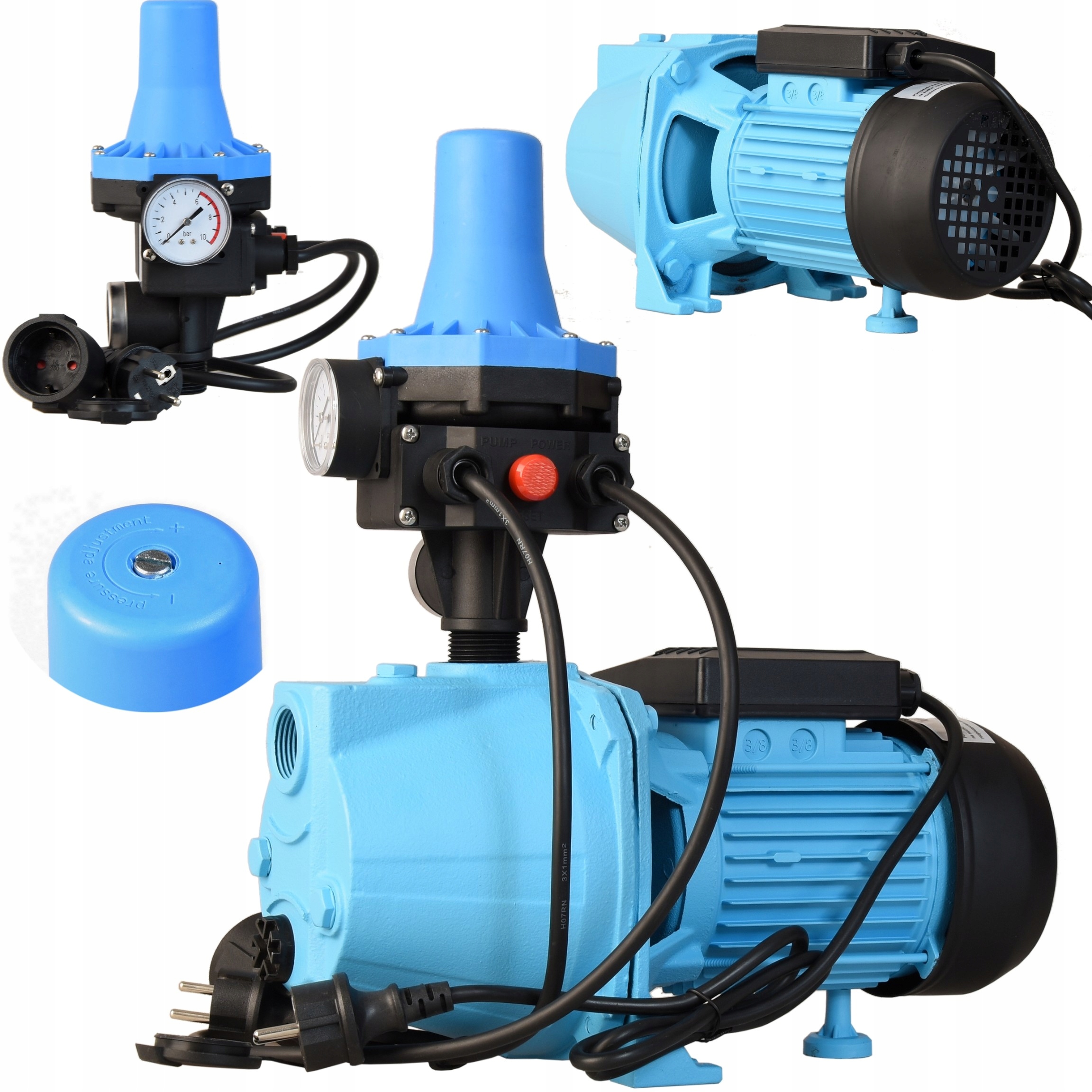 Hydroforová Pumpa Jet 100 3600 l/h Automat Na Ovládanie Práce Čerpadla CSK31