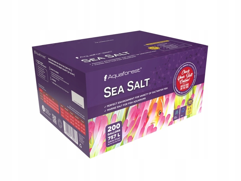 Levně Mořská sůl Aquaforest Sea Salt Box 25kg