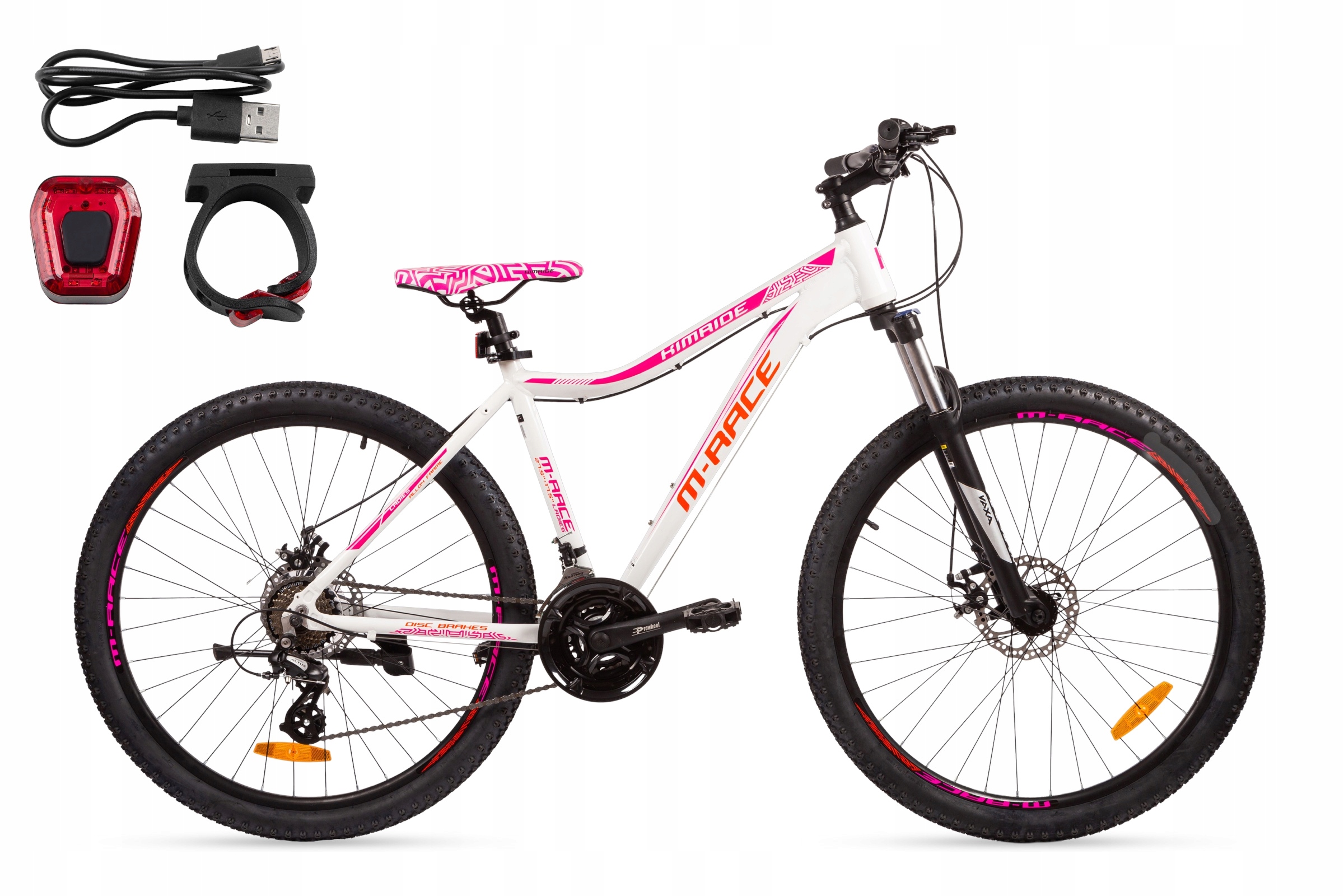 Rower Mtb MRace Damski Dla Kobiety rama 17,5 cala koło 27,5 cali