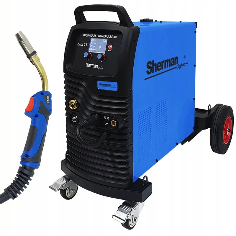 Svařovací Stroj Migomat Sherman 351 Digimig Dual Pulse 4R Synergie Mig/mag Mma Alu