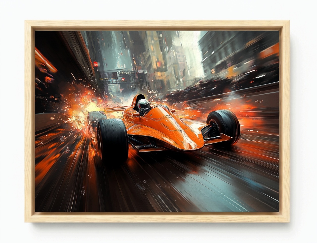 Obraz Rám Americký Box Motorsport Závody Formule 1 Formule Auto 80x60