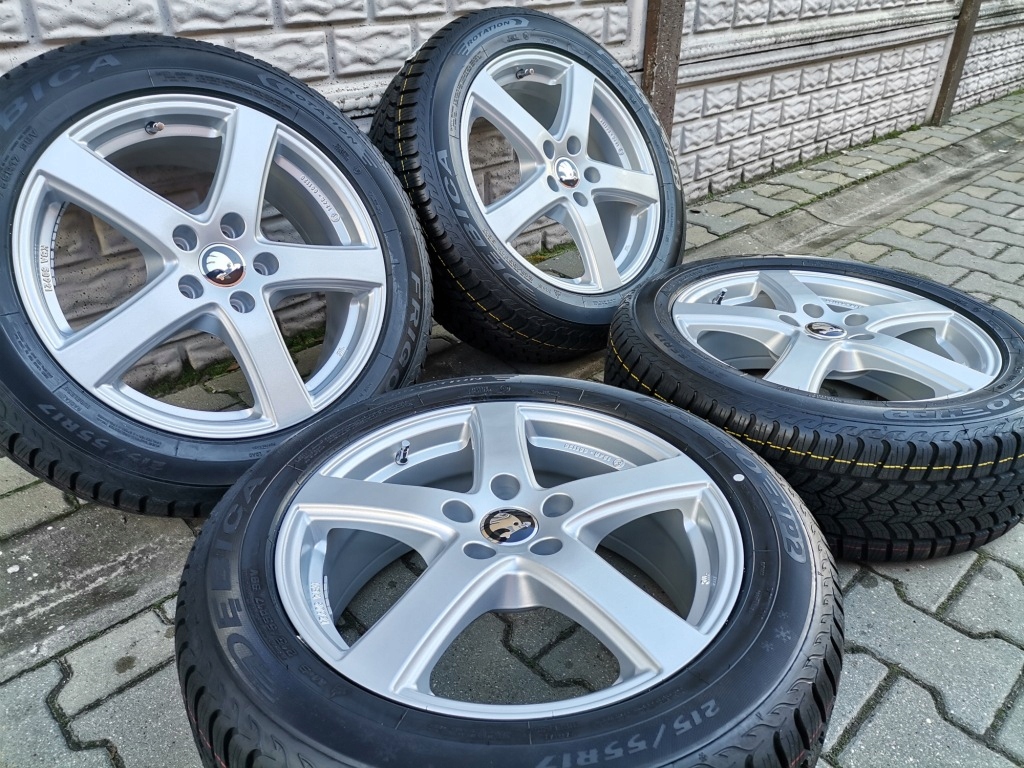 SKODA SUPERB III KAROQ KOŁA ZIMA 215/55R17 DĘBICA Producent felg Alutec