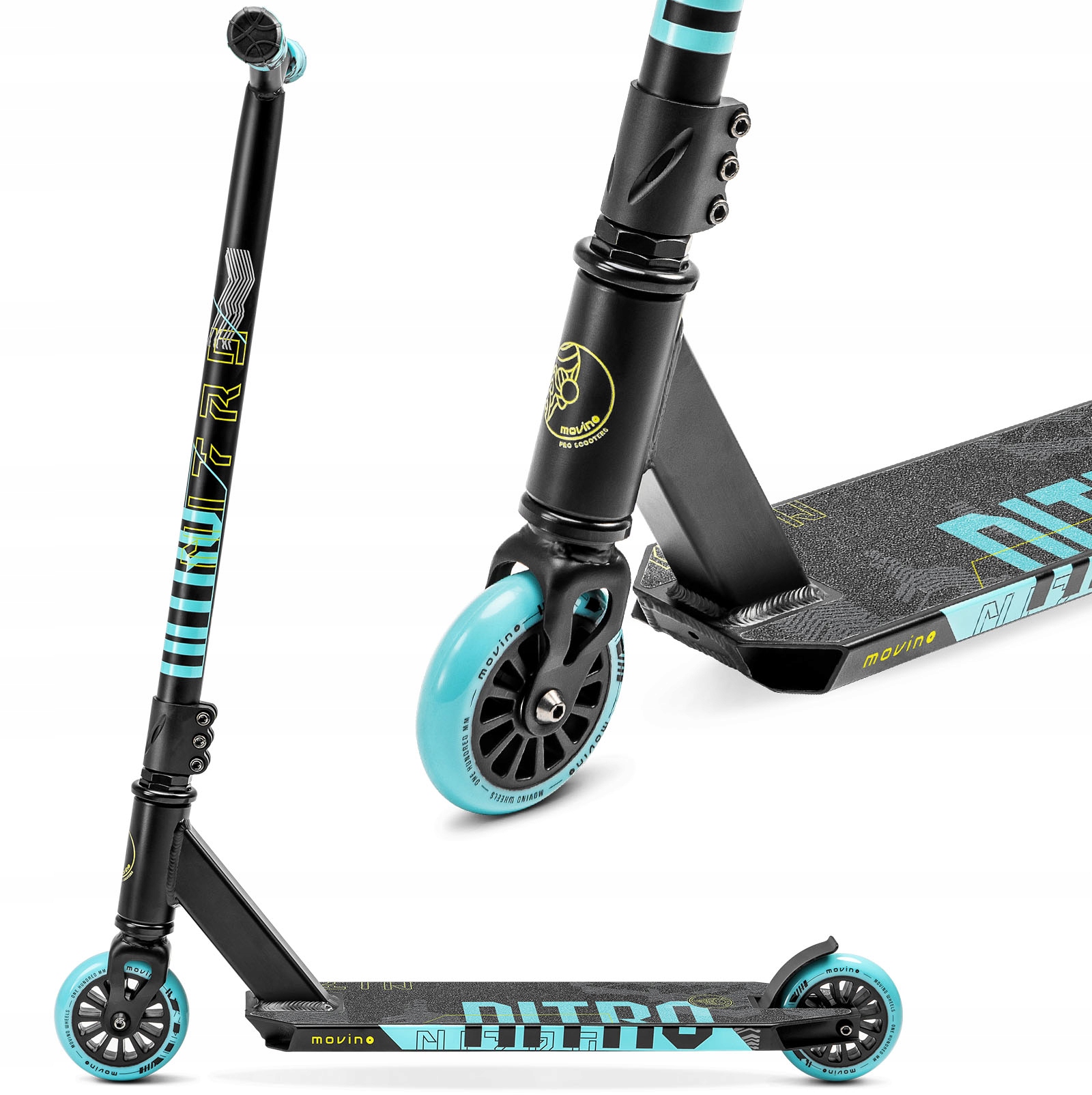 Hulajnoga wyczynowa Movino Nitro blue