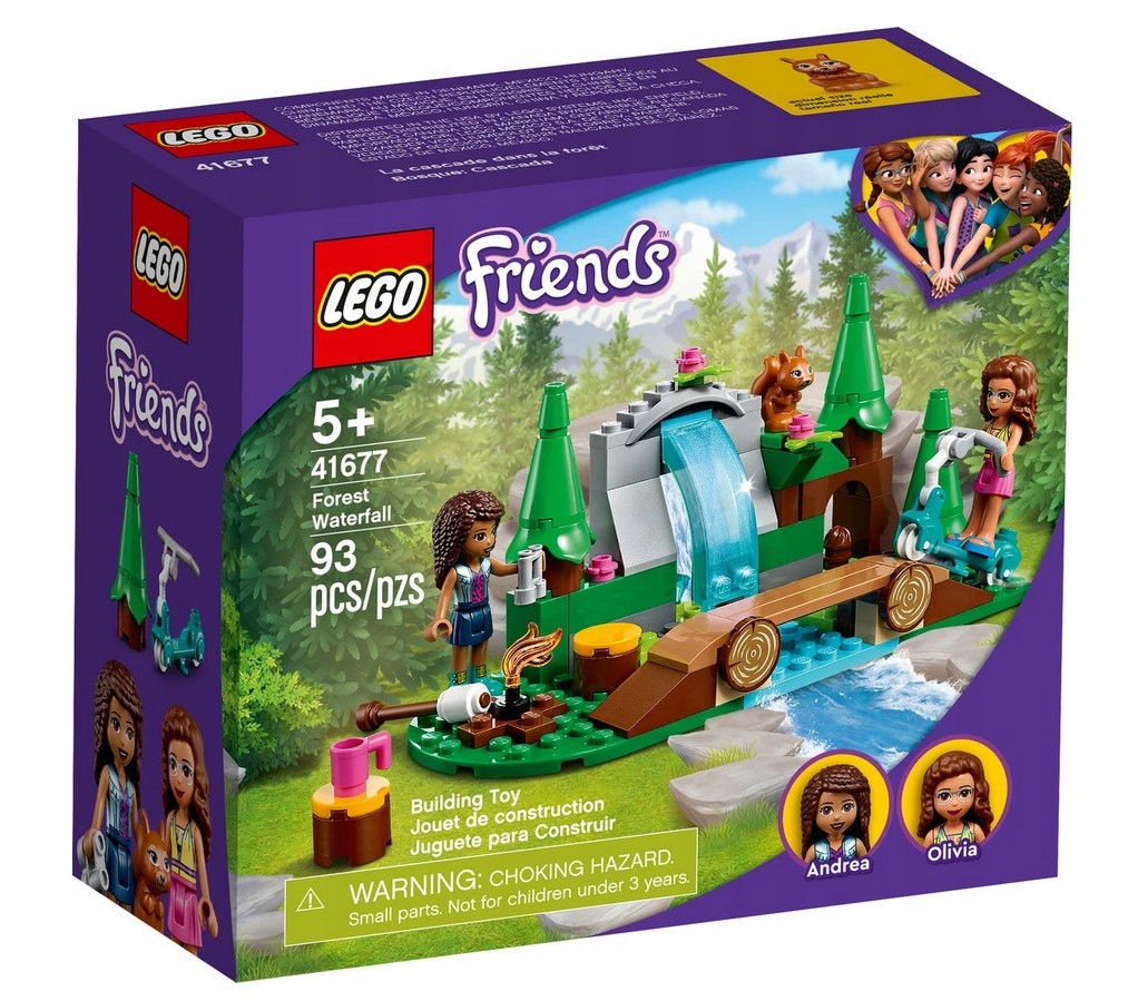 

Lego Friends 41677 Leśny Wodospad Klocki