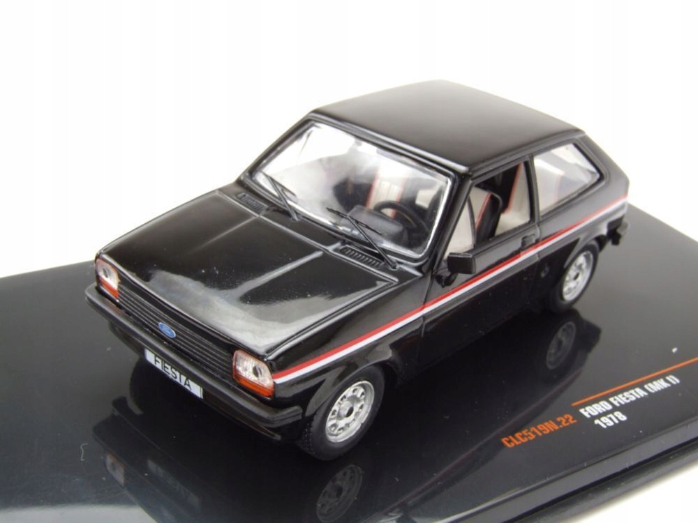 Ford Fiesta Mk I Avus black 1978 1/43 ixo