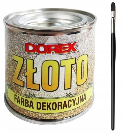 

Lakier Dekoracyjny Złotol Do Nagrobków Liter 100ml