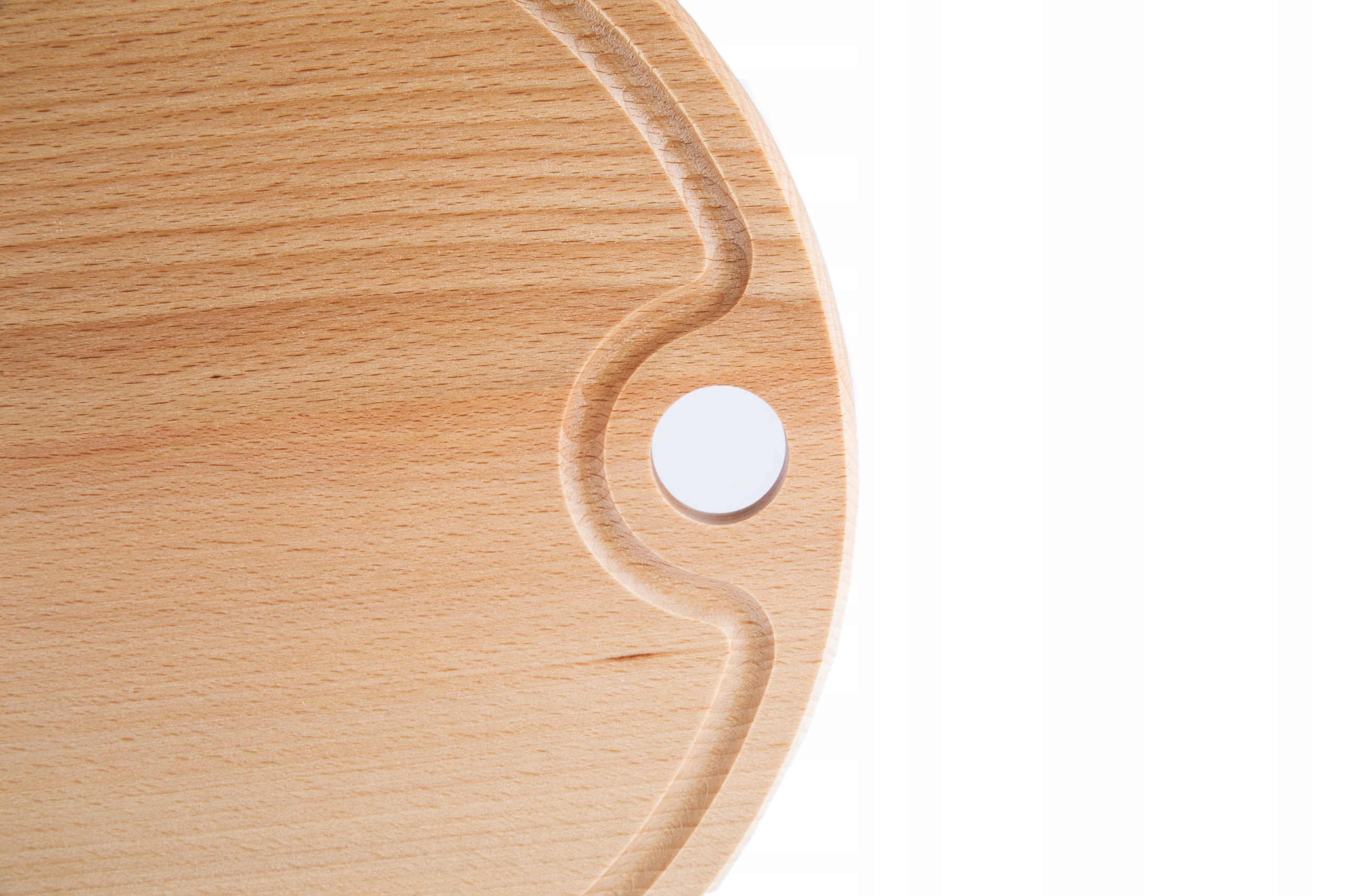 Deska Drewniana Do Krojenia Owalna Kuchenna DUŻA Marka inna