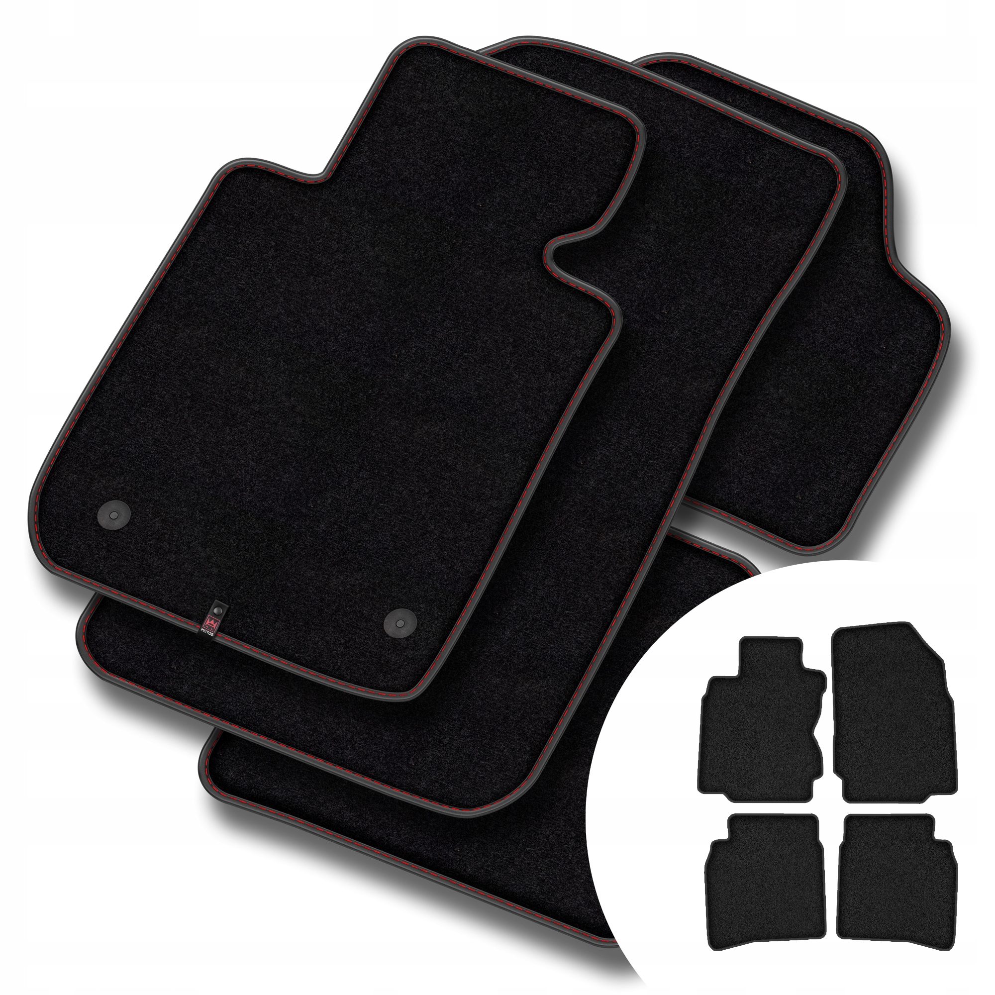 Velurové koberce Premium pro Nissan Note I E11 2006-2013