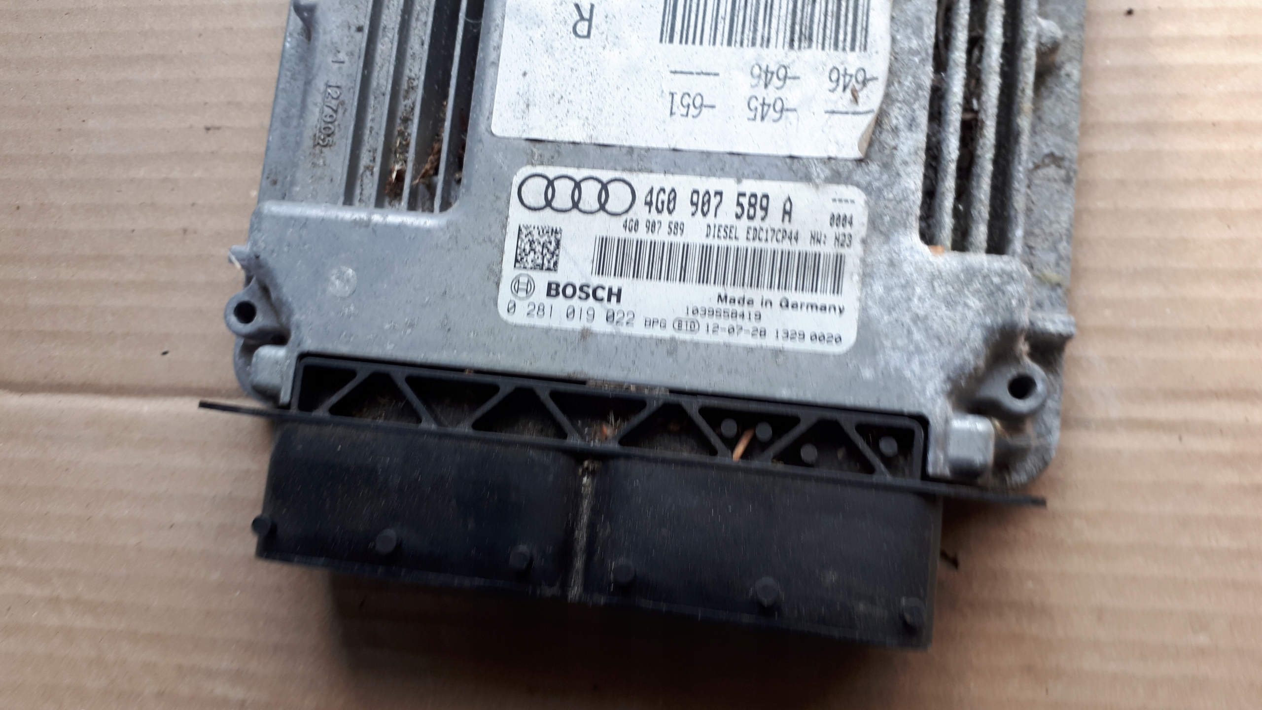 A6 C7 4G computer control unit of the engine 3.0 TDI BI-TDI