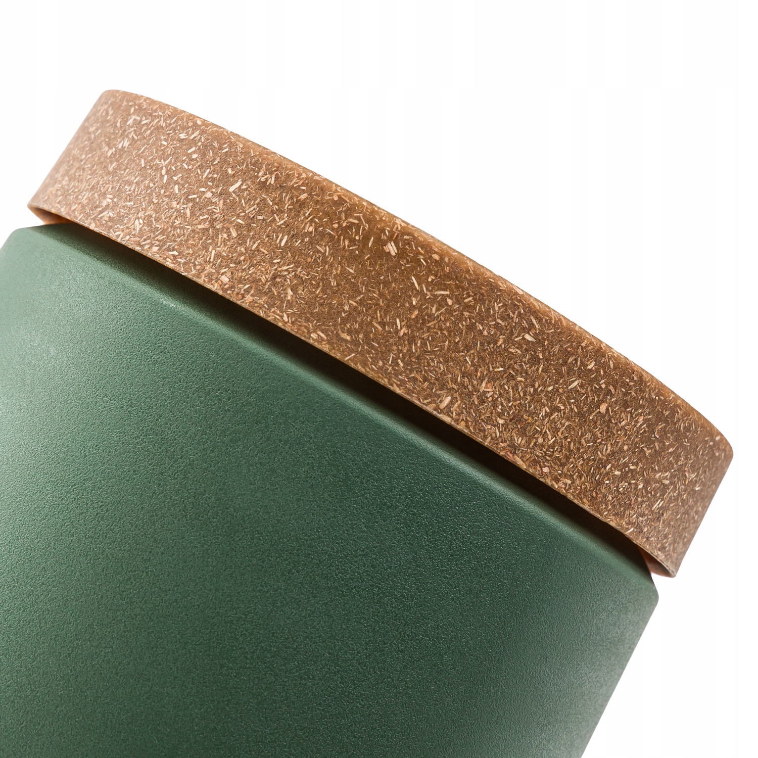 Doniczka z ekologiczną podstawką DPOD200 zielona Marka Prosperplast