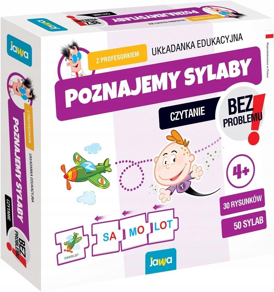 POZNAJEMY SYLABY Z PROFESORKIEM JAWA, JAWA