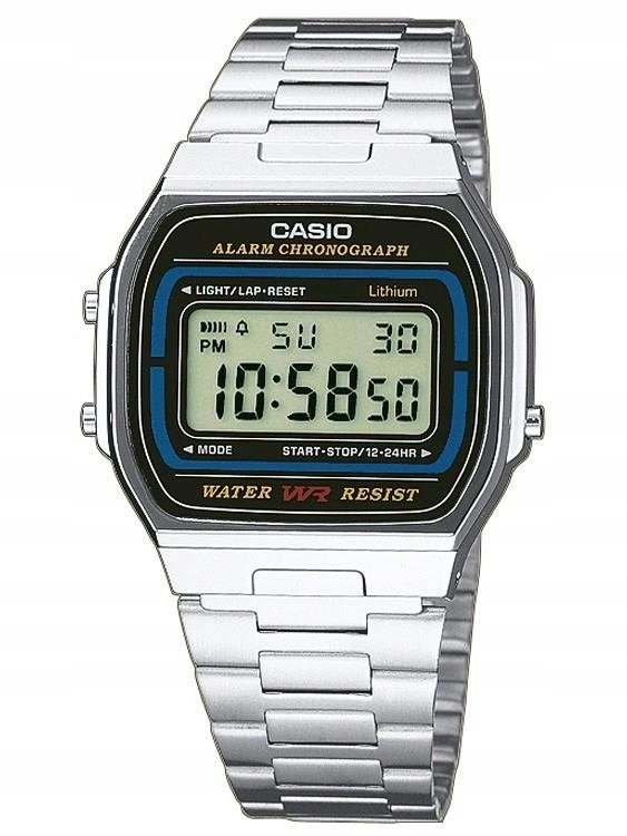 Klasické Casio Retro Unisex Hodinky A164WA-1VES