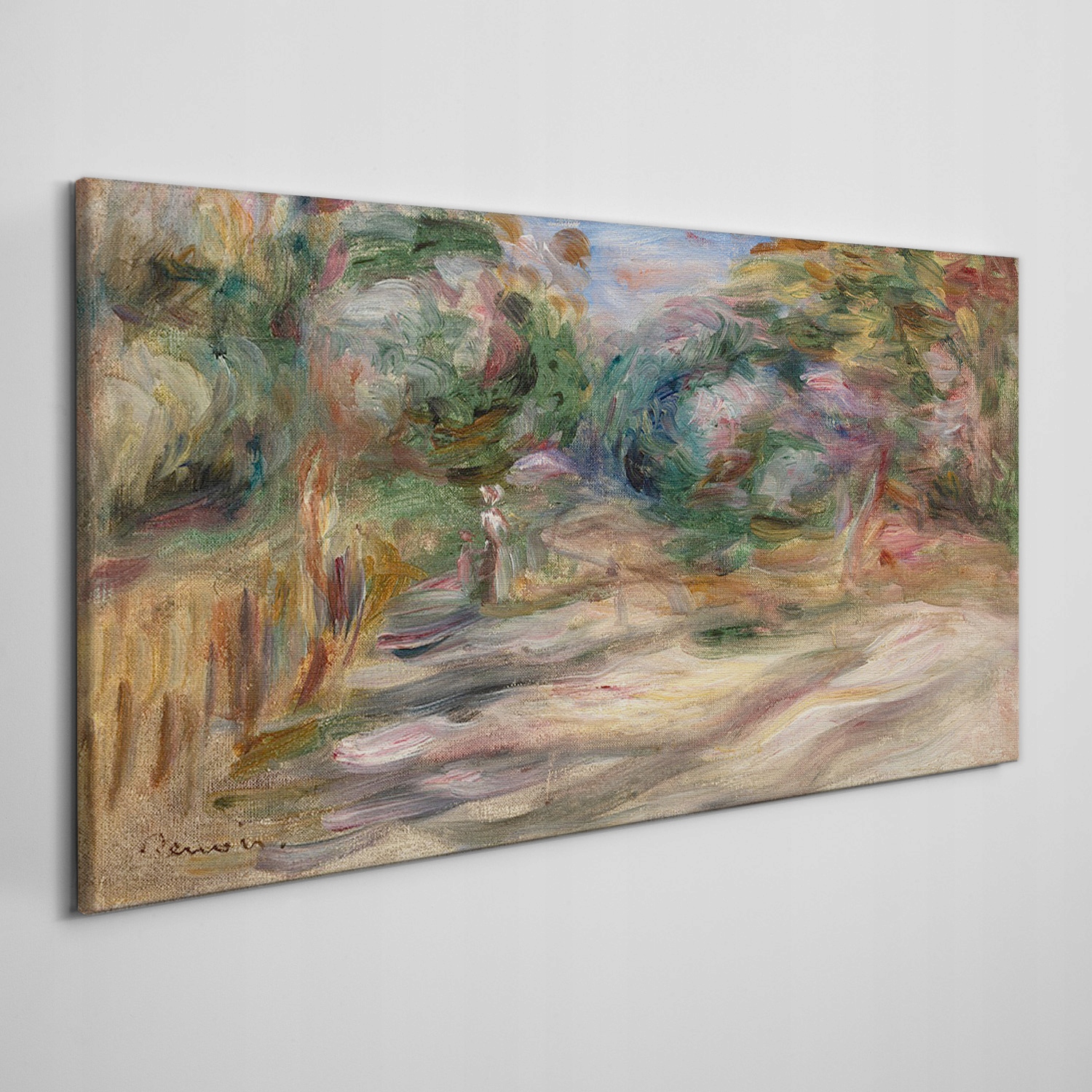 

Nowoczesny fotoobraz ścienny na płótnie Las 120x60