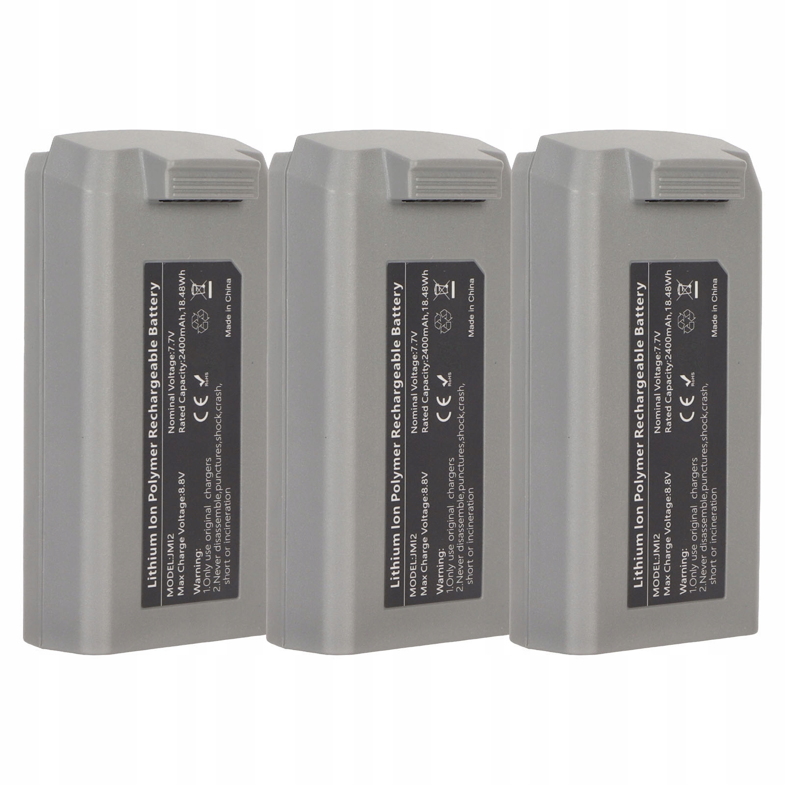 3 szt. Bateria do drona RC 7.7V 2400mAh pilot UAV