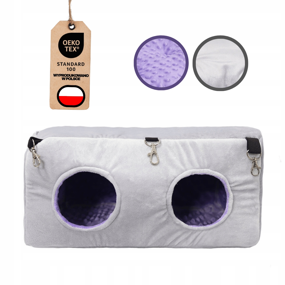 Levně Domeček Budka Vřesový Vel 40 x 20 x 20 cm pro hlodavce Mimiko.