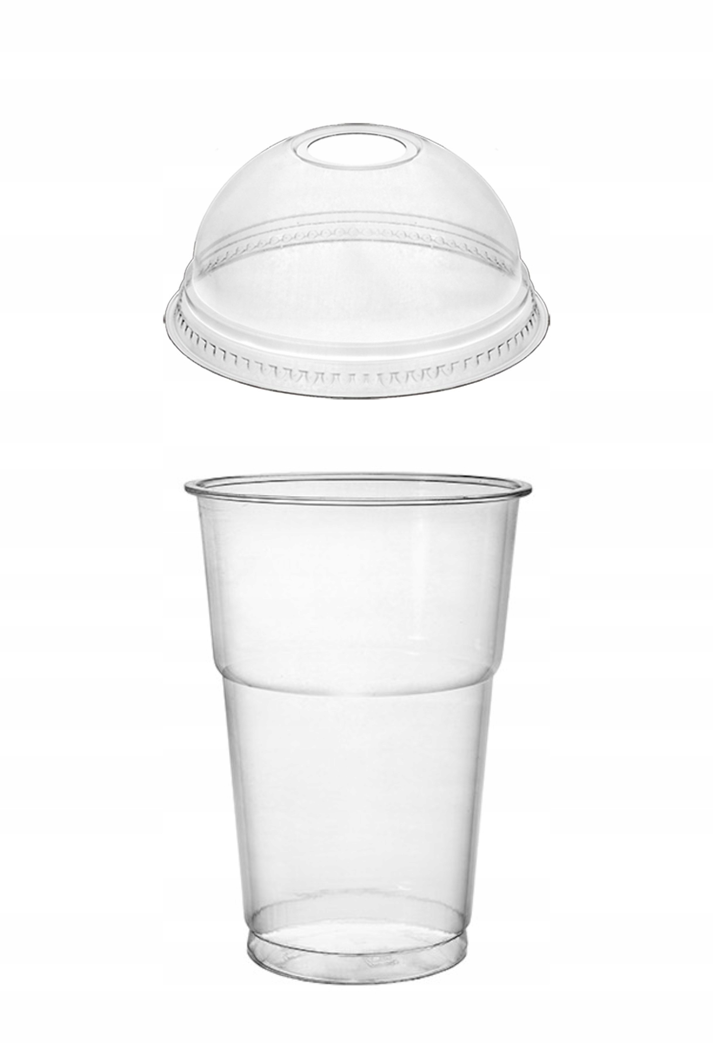 Kubek SHAKE 320 ml + wieczko z otworem 50 szt.