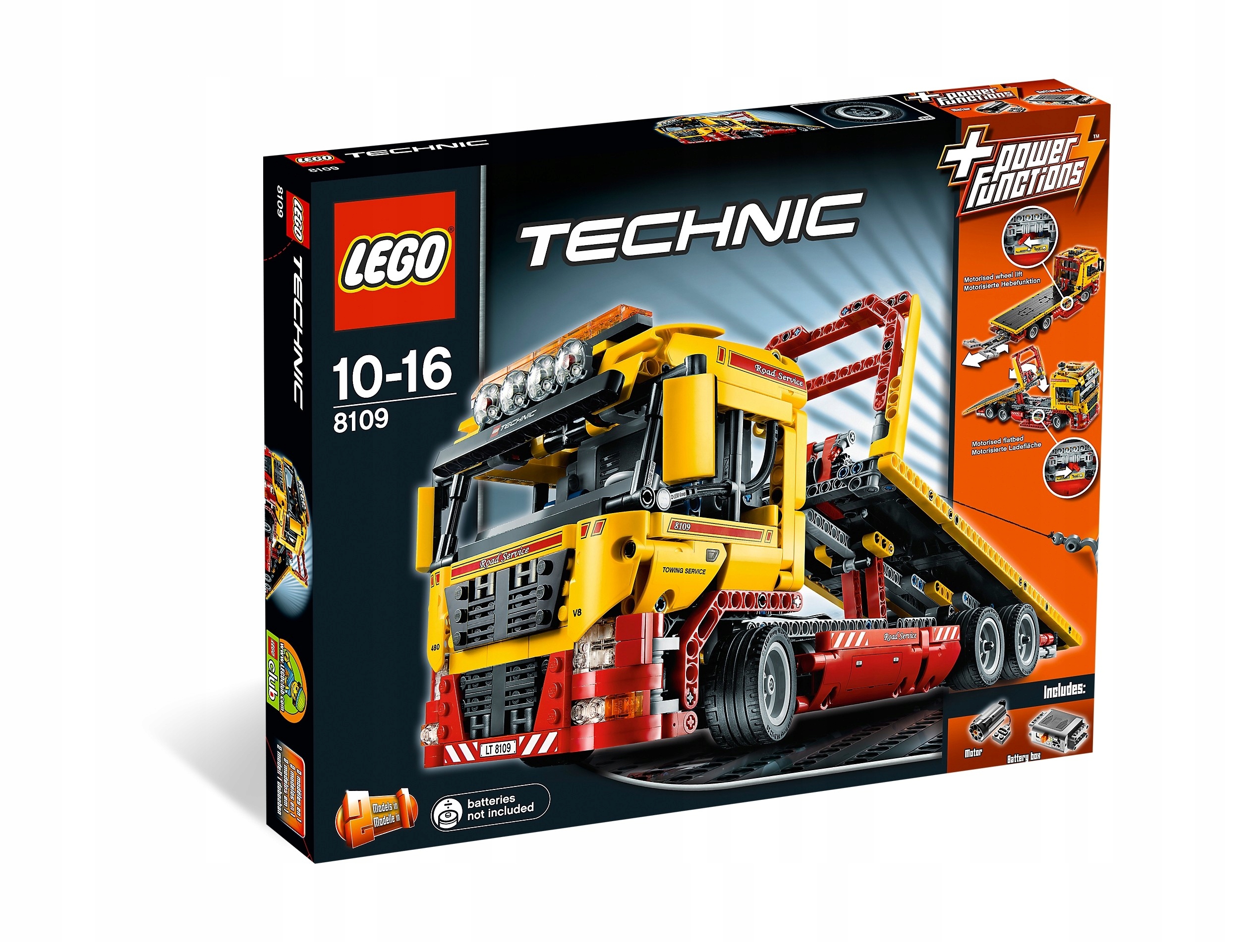 Lego Technic 8109 Nákladní automobil s plochou plošinou Nový