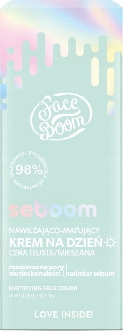 FACEBOOM SEBOOM MATUJĄCY KREM NA DZIEŃ 50ML