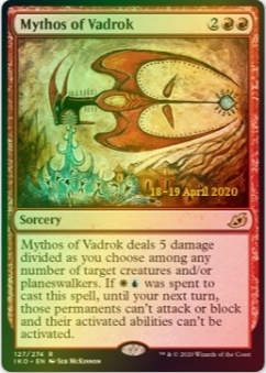 Mythos of Vadrok Foil Iko Sealed Gratisy Pjo