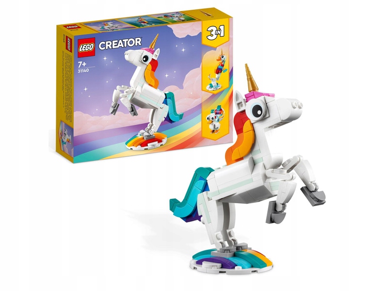

Lego Creator 3w1 Magiczny jednorożec 31140